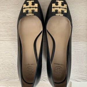 Tory Burch Raleigh Pumps - Leather, Black, 6.5